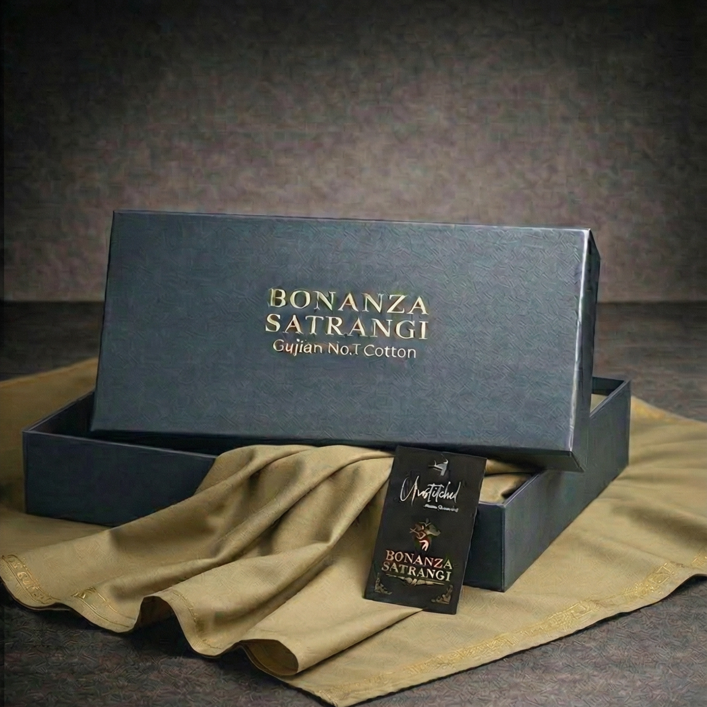 Bonanza Satrangi unstitched men's Cotton Suit |Beige