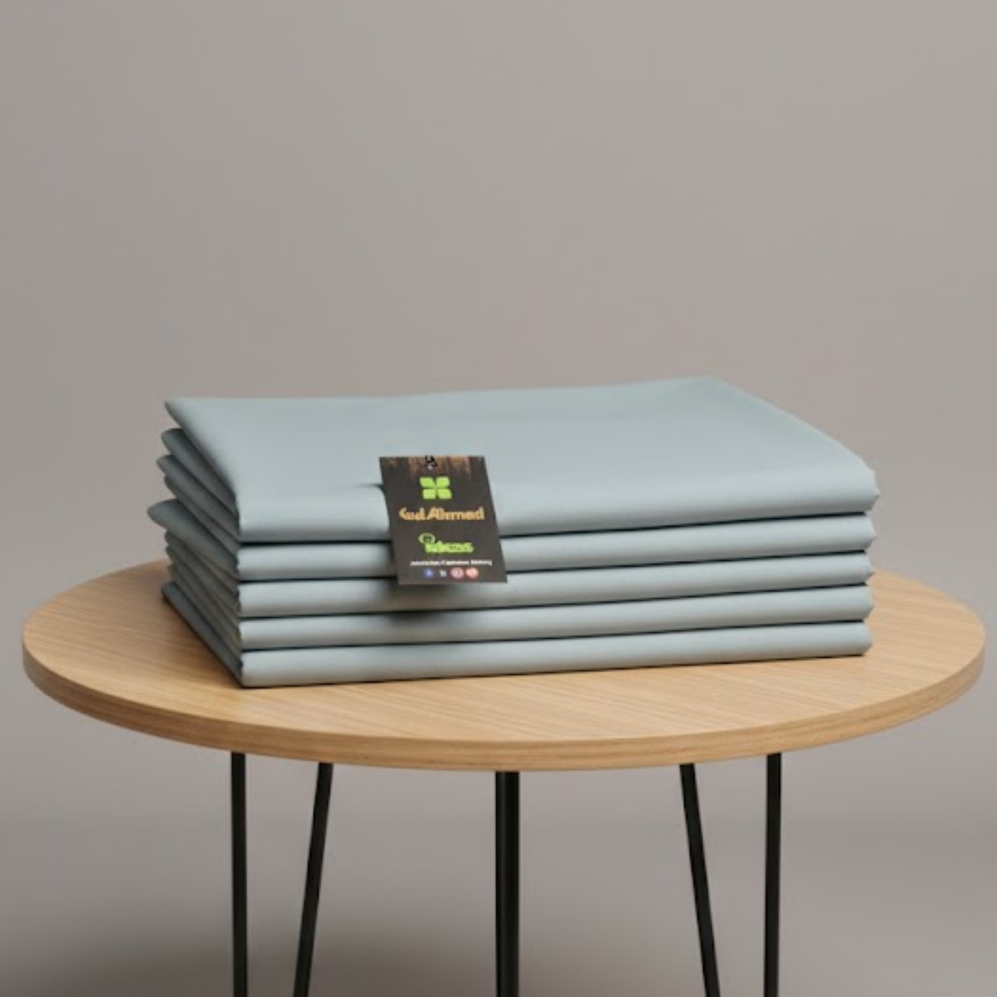 Cotton by Gul Ahmed- Light Grey Blue