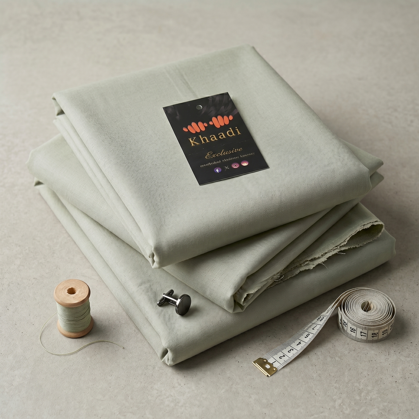 Khaadi Unstitched Plain Suit