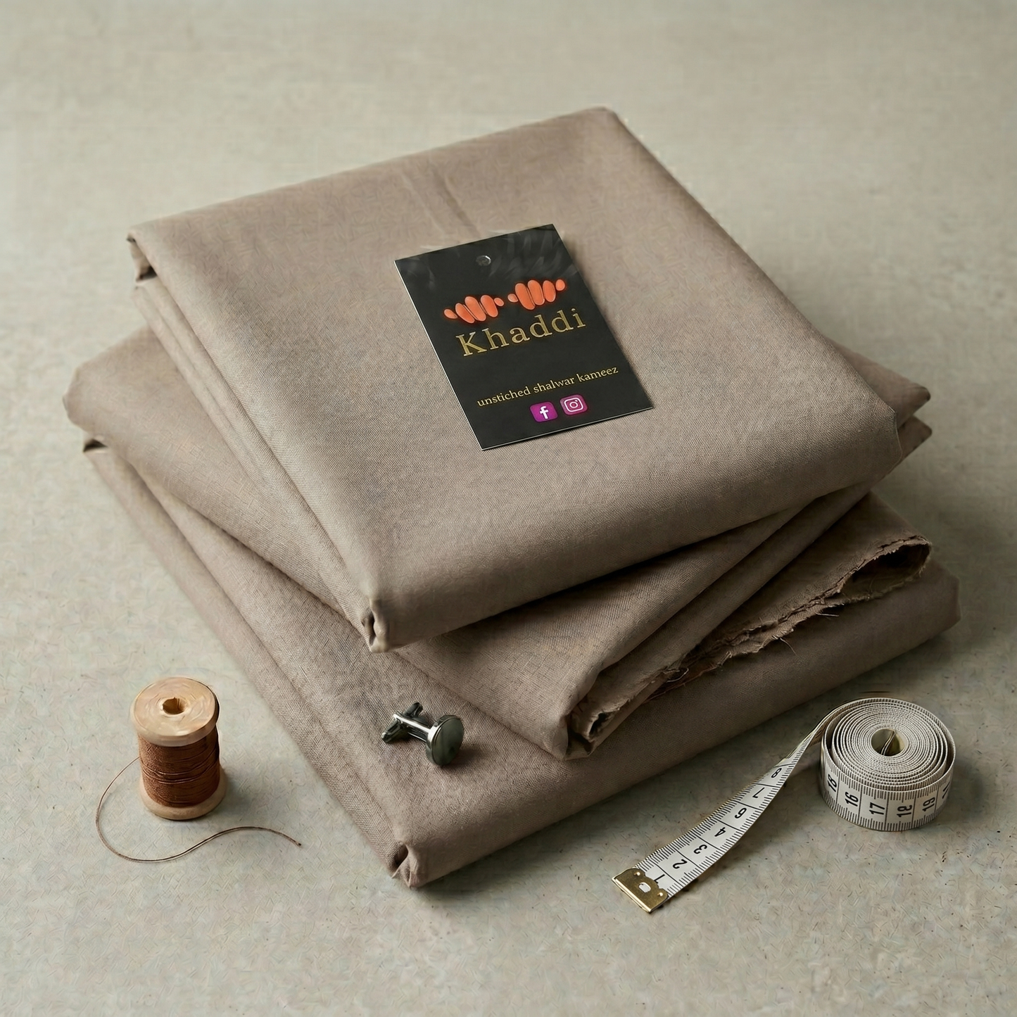Khaadi Unstitched Plain Suit