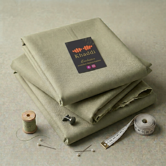 Khaadi Unstitched Plain Suit