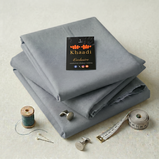 Khaadi Unstitched Plain Suit