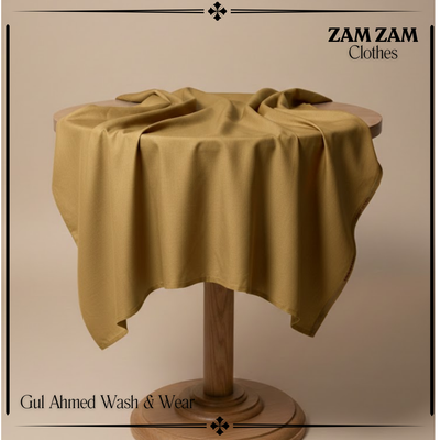 Gul Ahmad Wash & Wear Dark Brown