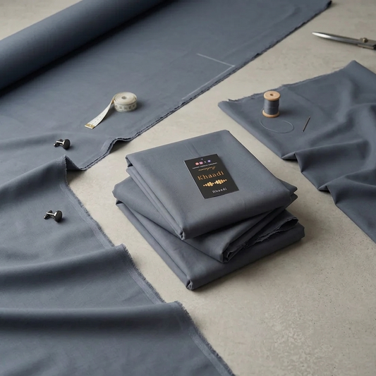 Khaadi Unstitched Plain Suit