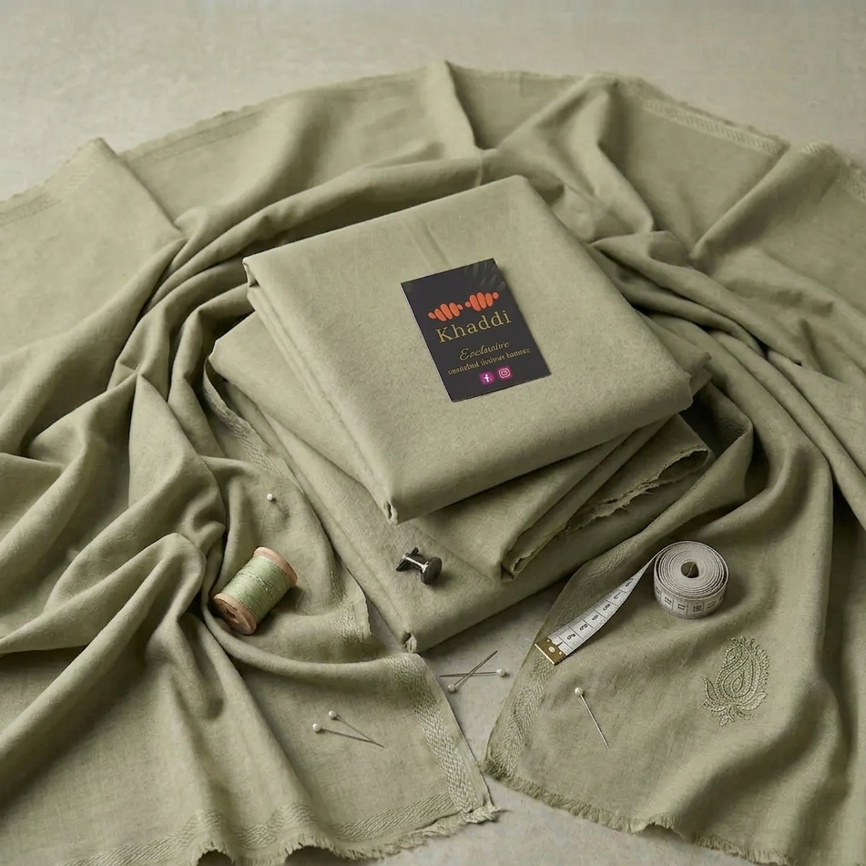 Khaadi Unstitched Plain Suit