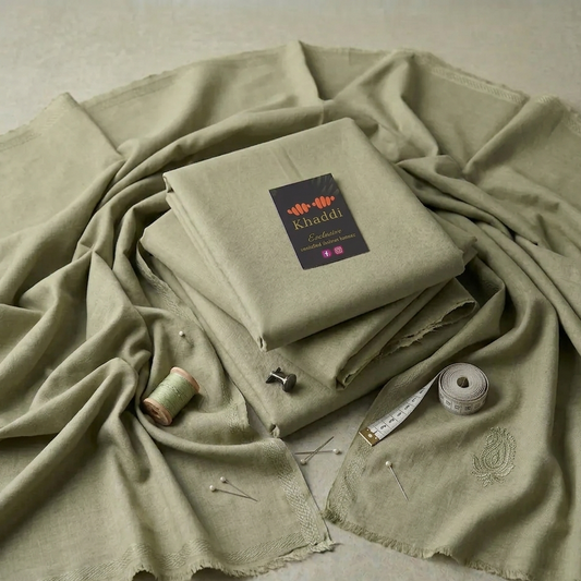 Khaadi Unstitched Plain Suit