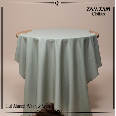 Gul Ahmad Wash & Wear Grey